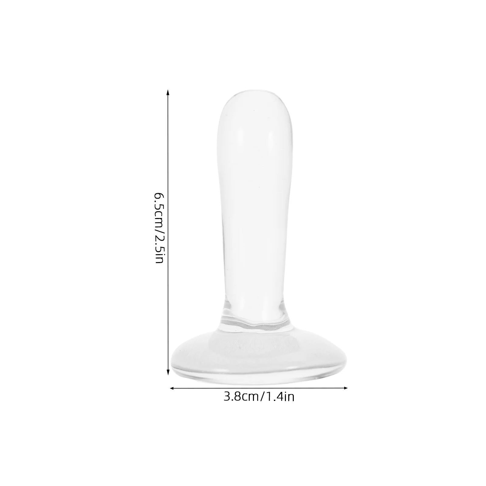 مدقة زجاجية لصنع الألوان المائية أداة رسم فنية رفيعة شفافة أصباغ طحن مولر ذات لمسة نهائية ناعمة للاستوديو #3