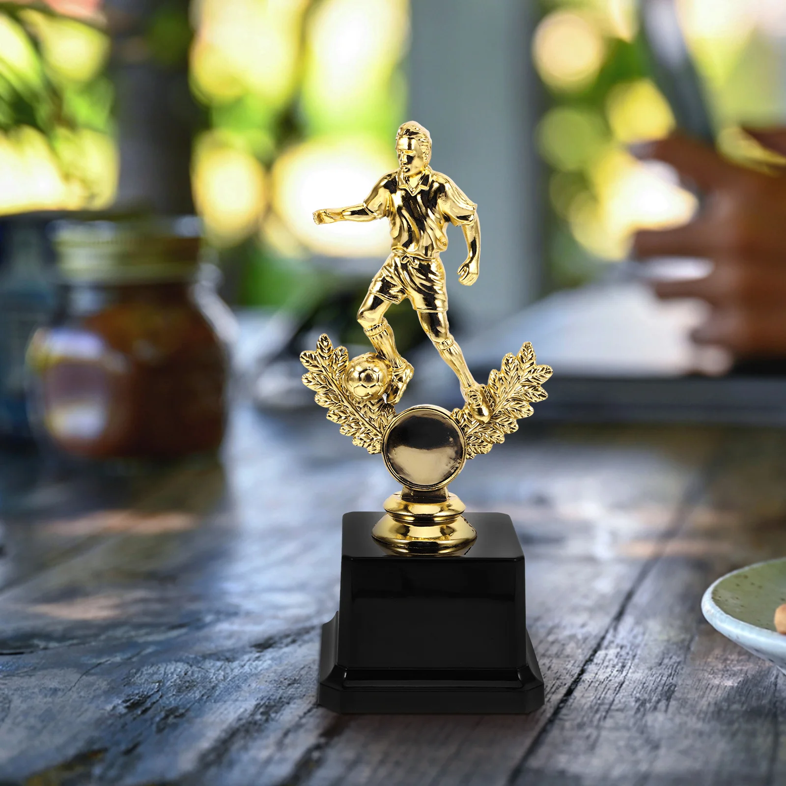 

Пластиковый футбольный трофей, награда за конкурс, легкий, прочный для футбольных мероприятий, награда за спортивную команду