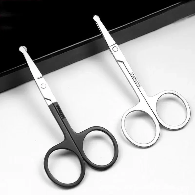 New Professional High-quality Stainless Nails Eyebrow Nose Eyelash Cuticle Trimmer Epilator Scissor Tool Curved Scissors