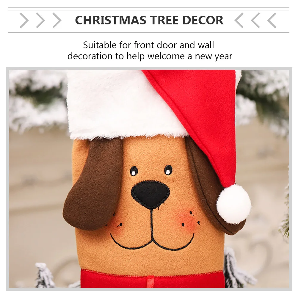 

Christmas Socks Decoration Lovely Hanging Xmas Stockings Ornament Christmas Tree Decor Party Festival Decoration Bright Colors