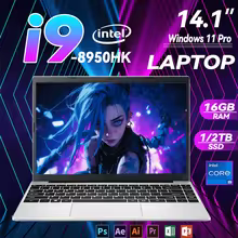 14.1 Windows 11 Pro i9 8950HK Laptop