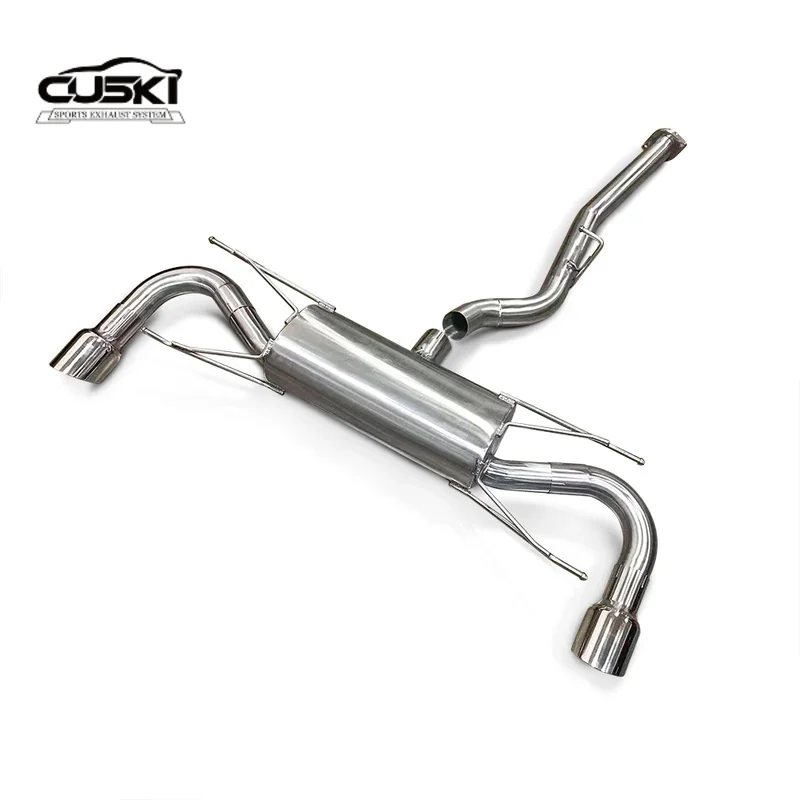 Stainless Steel Automotive Exhaust Parts For Mazda RX-8 1.3 2004-2011 Racing cat back exhaust Exhaust Modification Accessories