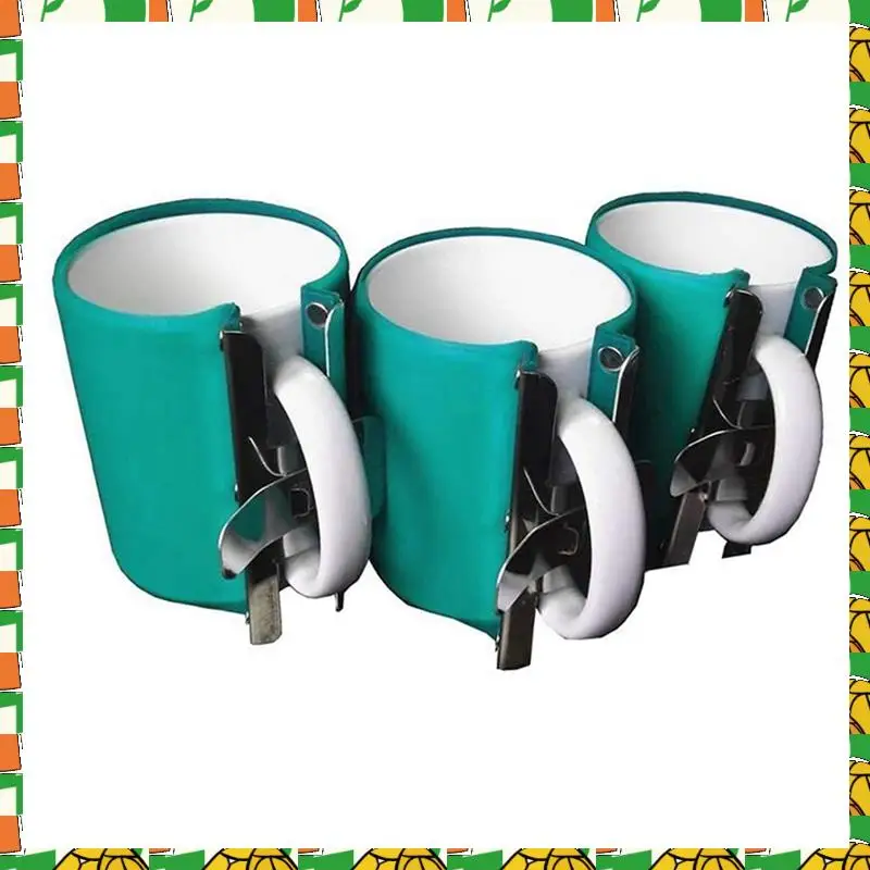 

Professional Tool 12Pcs Silicone Mug Wrap For Sublimation Mugs 11OZ Mug Wraps For Sublimation In Oven 3D Silicone Mug Wrap Subli