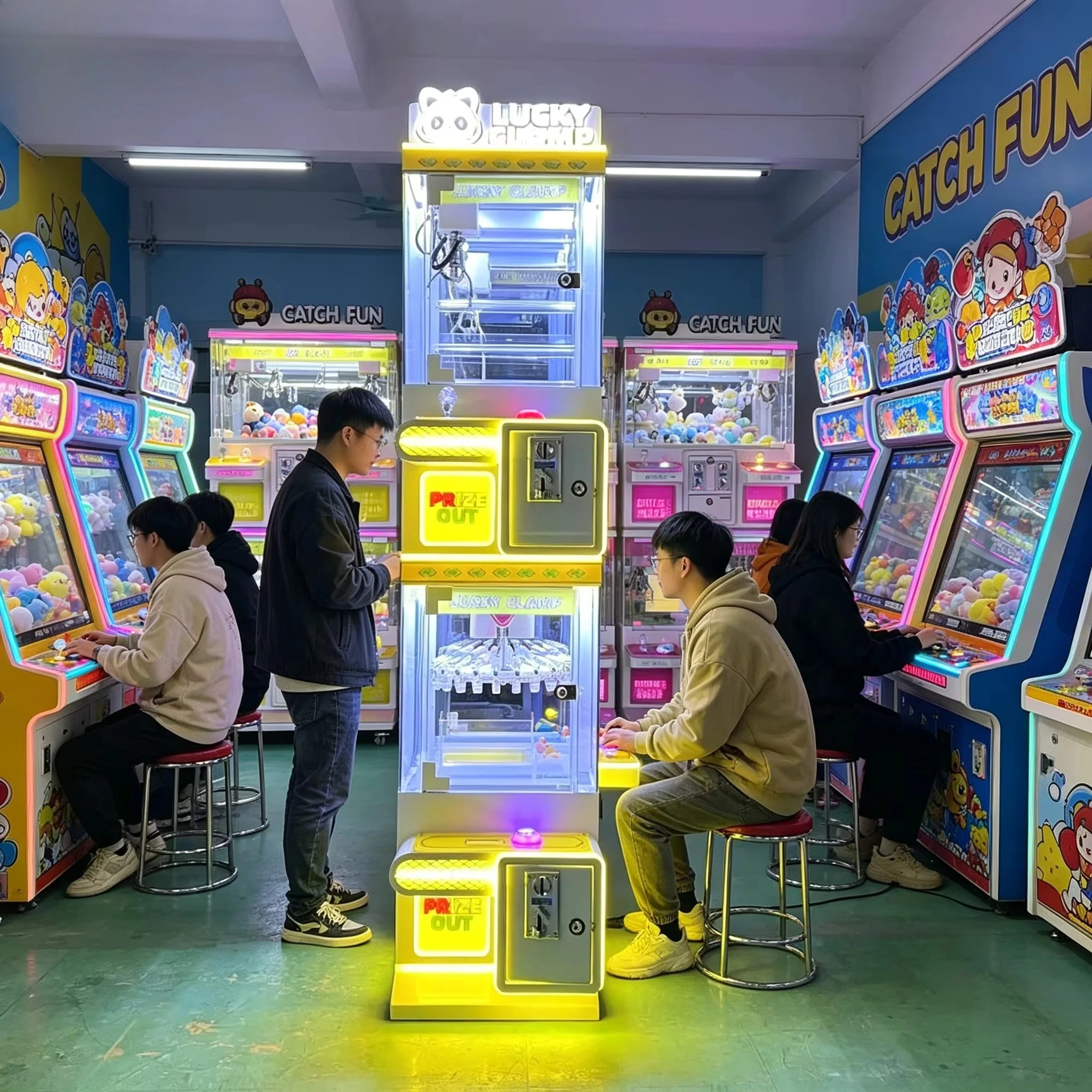 Machine à griffes verticale à  - Kids Toys Mall avis et prix