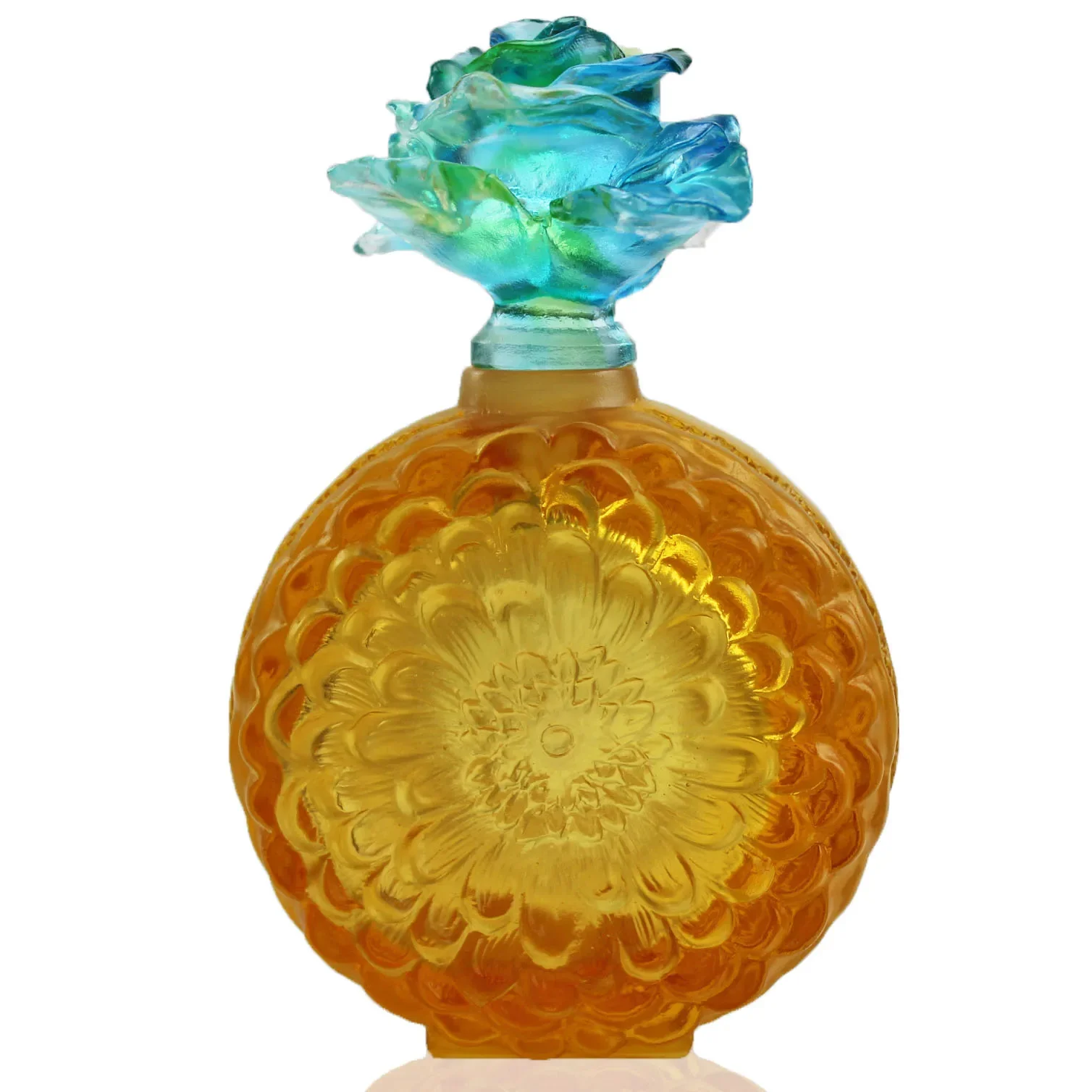 

# Для горячих продаж цветов оптом роскошные поделки по заводской цене прозрачный стеклянный хрустальный флакон духов