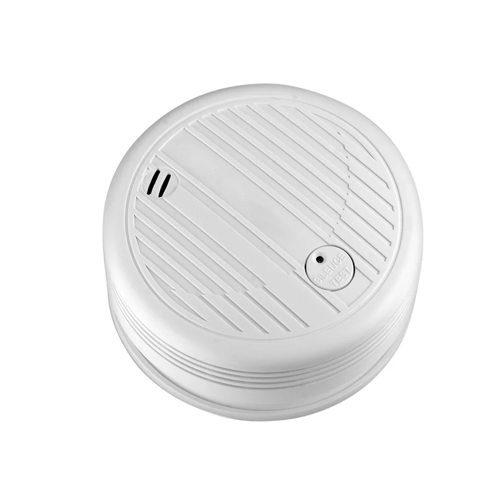 جهاز استشعار دخان ذكي، إنذار أمان منزلي، مراقبة 24 ساعة، جهاز اختبار تسرب الغاز الطبيعي، تعويض درجة الحرارة، أبيض #2