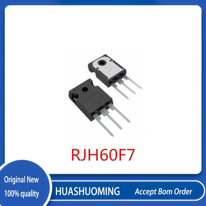 

10Pcs/Lot RJH60F7 RJH60F IGBT 600V 90A 328.9W TO-3P