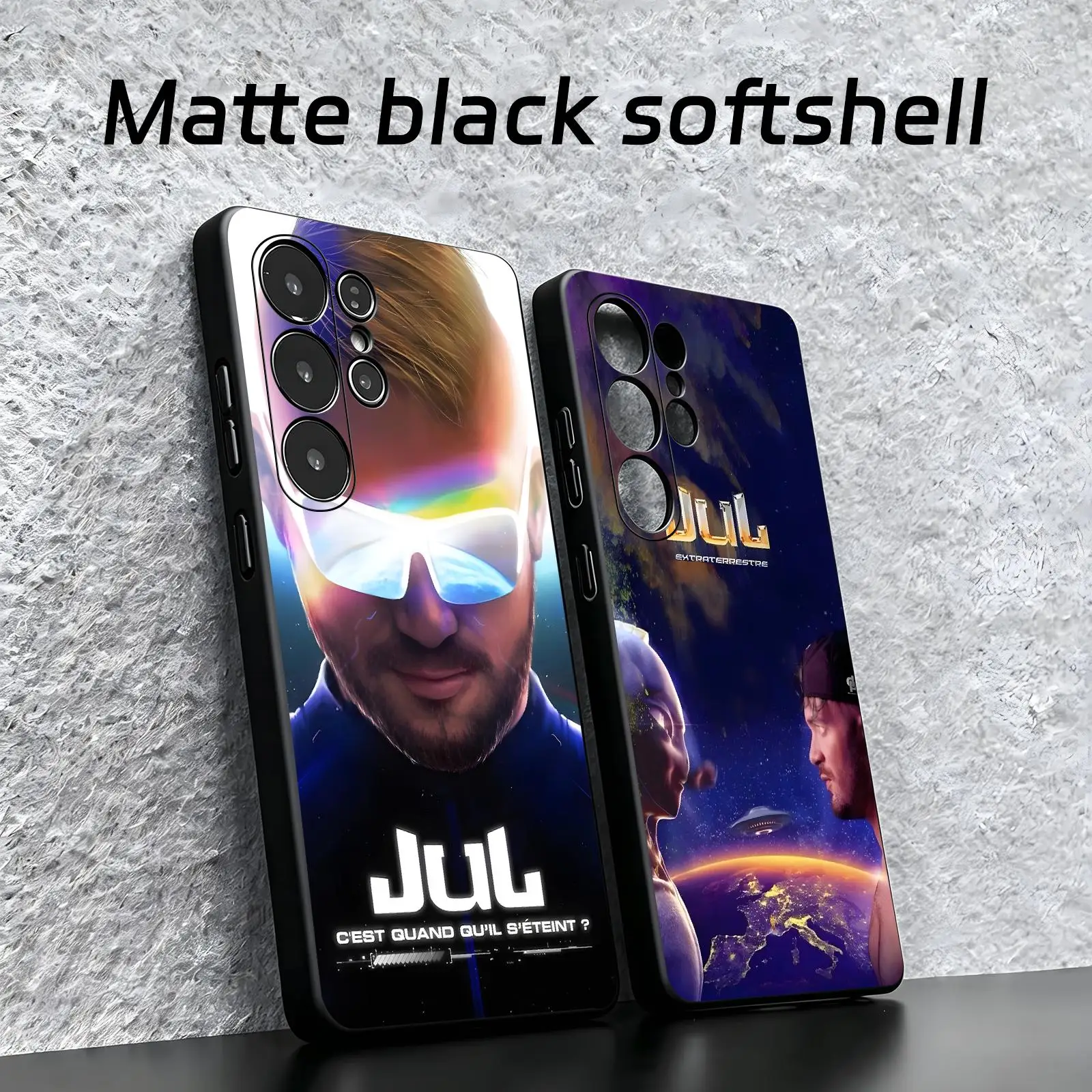 Rapper Team Jul Phone Case For Samsung S26 S25 S24 S23 S22 S21 S20 Ultra Note20 Soft black Shockproof Cover