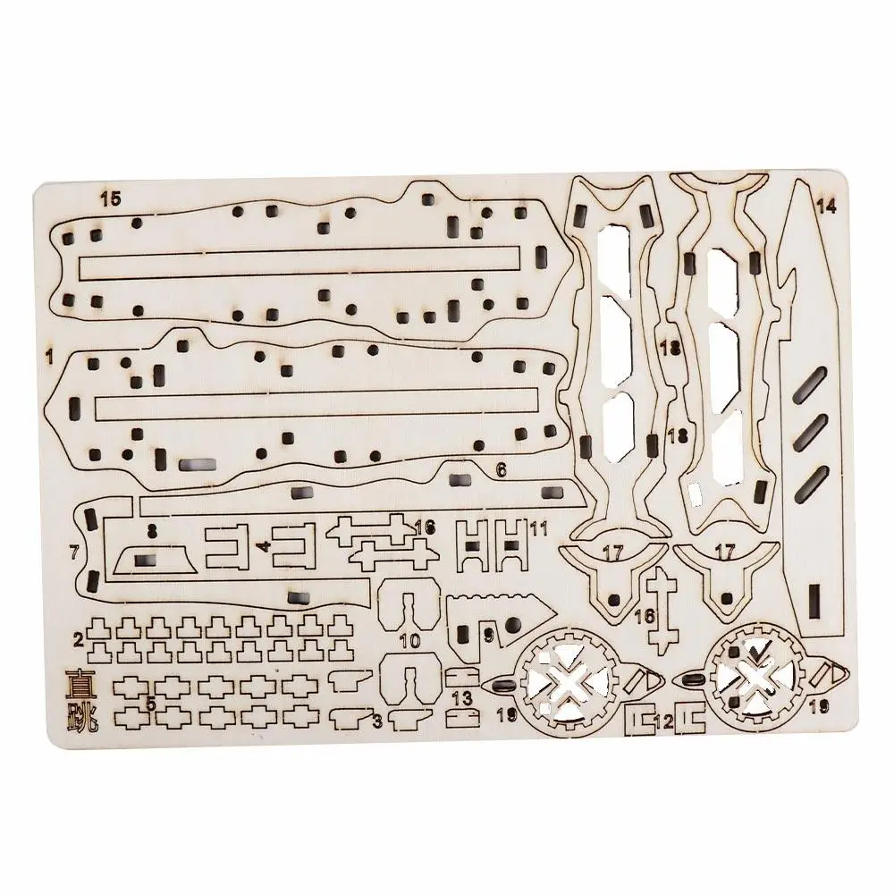 Wooden 3D Wooden Assembled Butterfly Model Butterfly Folding Folding Wood Puzzle Stereo Model Handmade DIY Educational