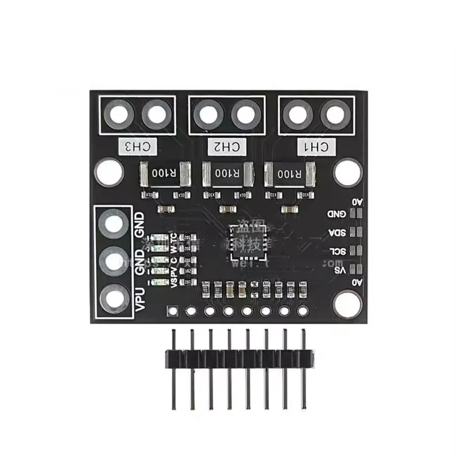 Clearance sale INA3221 Module Triple Bidirectional Bus Low-Side/High-Side Voltage/Current/Power Monitor I2C