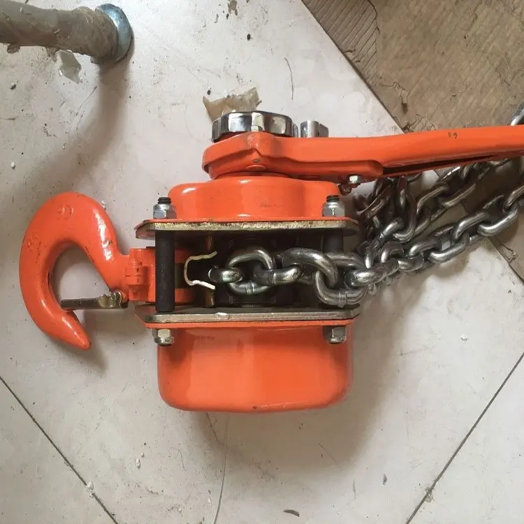 

Ручная цепная таль с прямой поставкой Небольшой бытовой подъемный кран Перевернутая цепная таль