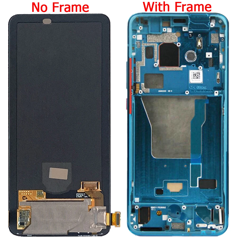 For Xiaomi Poco F2 Pro LCD Display Fingerprint With Frame 6.67\