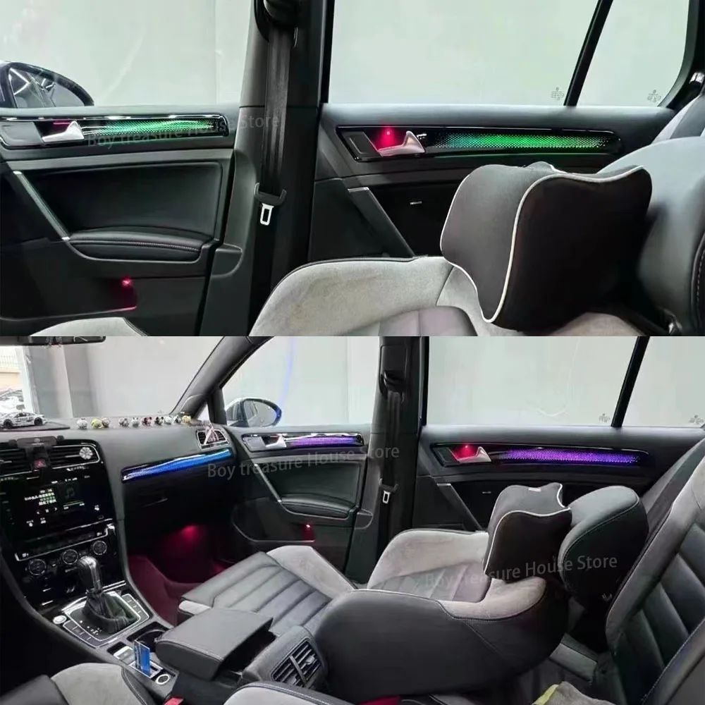 For VW Golf 7 Golf 7.5 2014-2021 30 Colors Ambient Light Set
