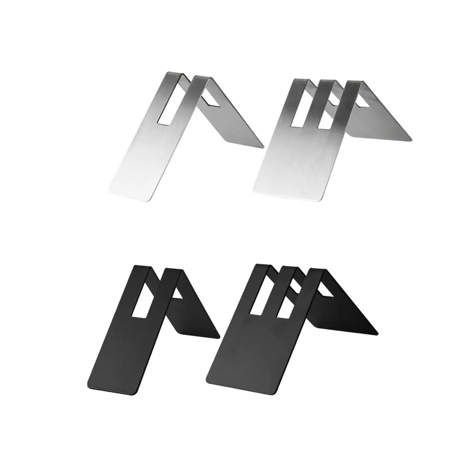 Soporte de papel para filtro de café, cono decorativo de acero inoxidable cepillado para mostrador