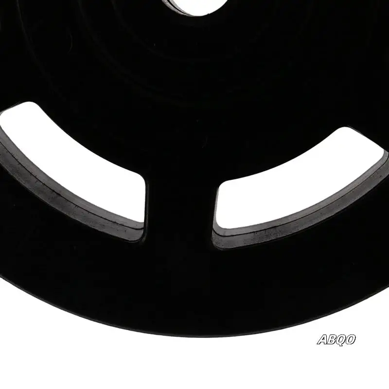 

6Pcs 95Mm Black Bearing Pulley Wheel Cable Gym Equipment Part Wearproof
