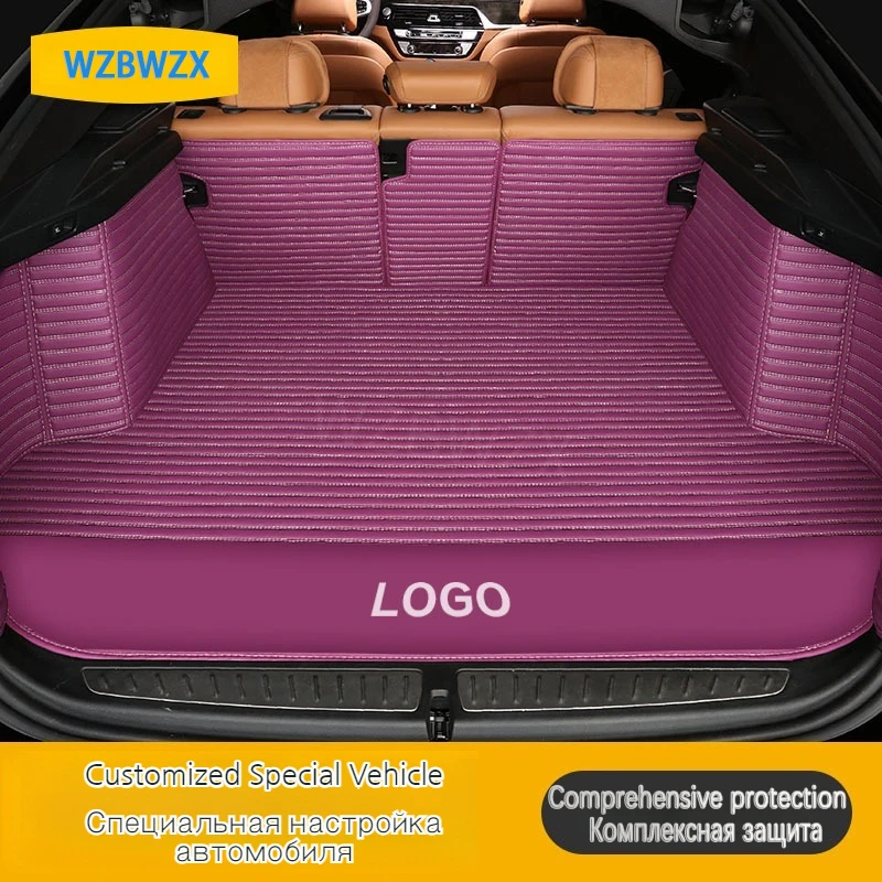 High-end 7D Custom Car Trunk Protection Mats For Opel All Models Astra G H Antara Vectra B C Zafira A B Auto Accessories