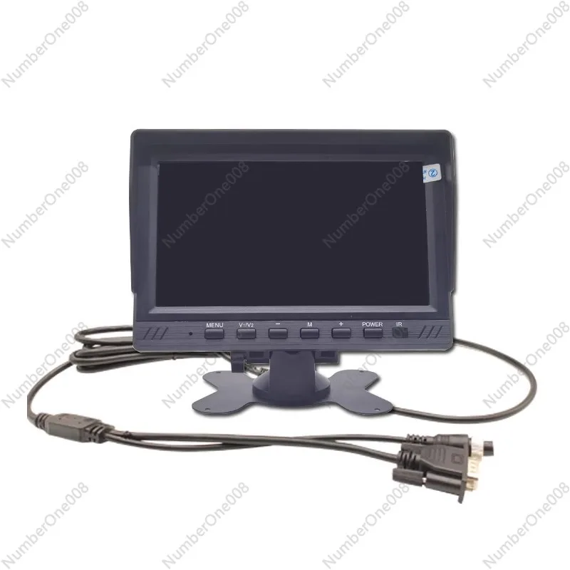 

Автомобильный VGA-монитор 7-дюймовый 10-дюймовый четырехсторонний пятисторонний видеорегистратор для наблюдения, хост-рекордер, экран высокой четкости, авиационная голова