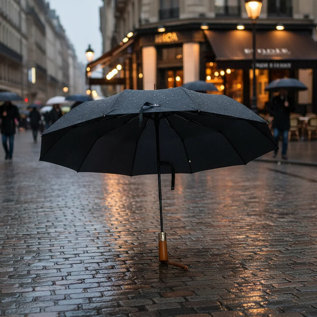 

Automatic Folding Business Umbrella for Men and Women, Compact Travel Umbrella, Windproof, Gift Option