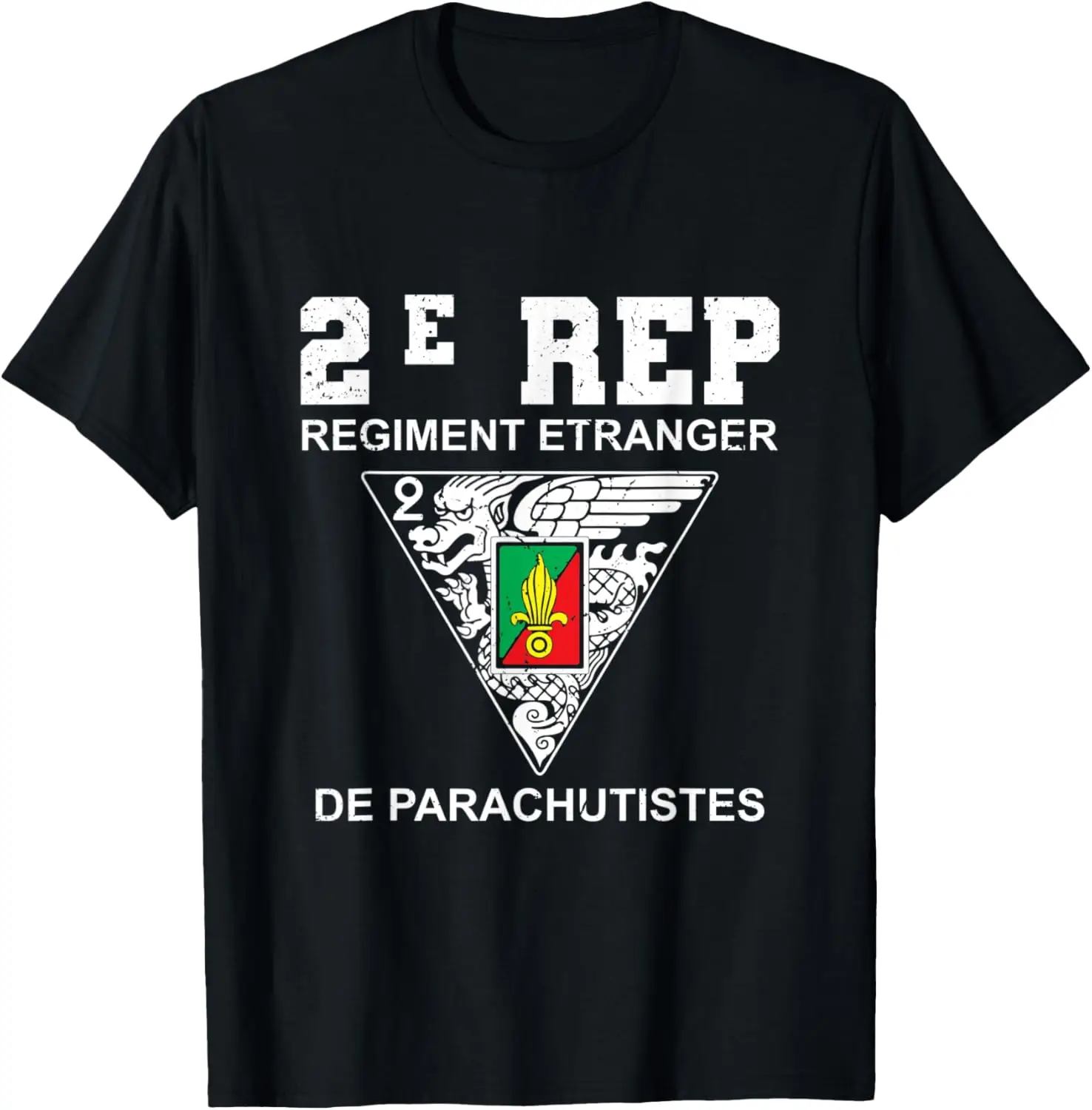

French Military Army Etrangere Troop T-Shirt Short Sleeve Casual 100% Cotton T Shirt