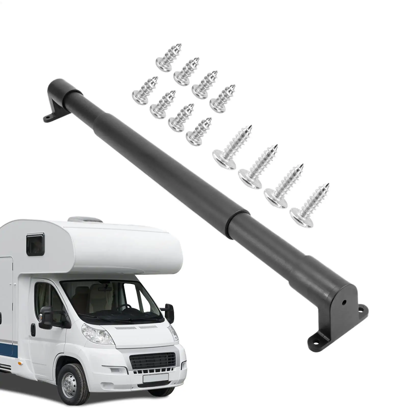 

RV Screen Door Handle Telescoping Replacement Bar Rental Caravan Door Handle For Travel Camping Hiking Road Trip Outdoor