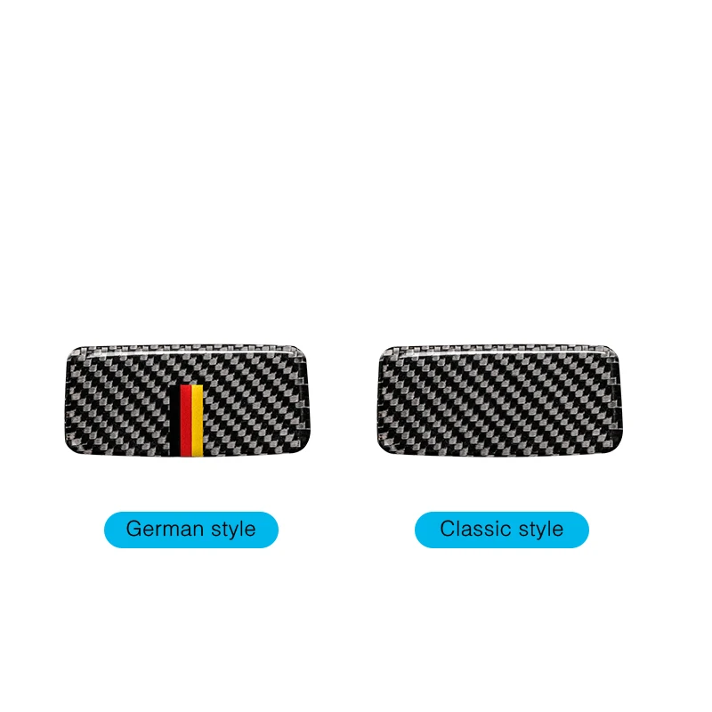For Mercedes Benz W176 A Class CLA GLA Carbon Fiber Car Interior Copilot Glove Box Switch Panel Trim Sticker Tuning Accessories view 6