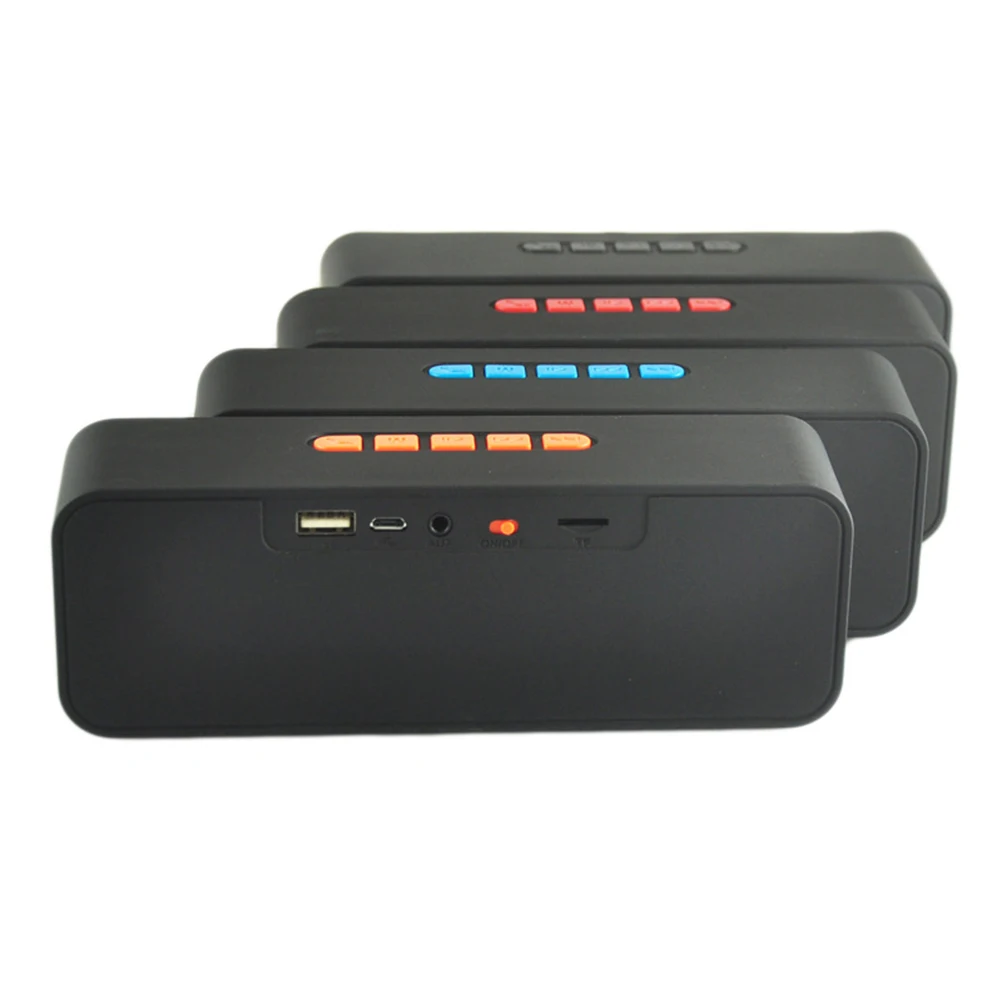 

Wireless Speaker Subwoofer Sc211 4.0 Hands-Free Call Fm Portable Outdoor Dual Driver 40Mm Enhanced Bass Noise