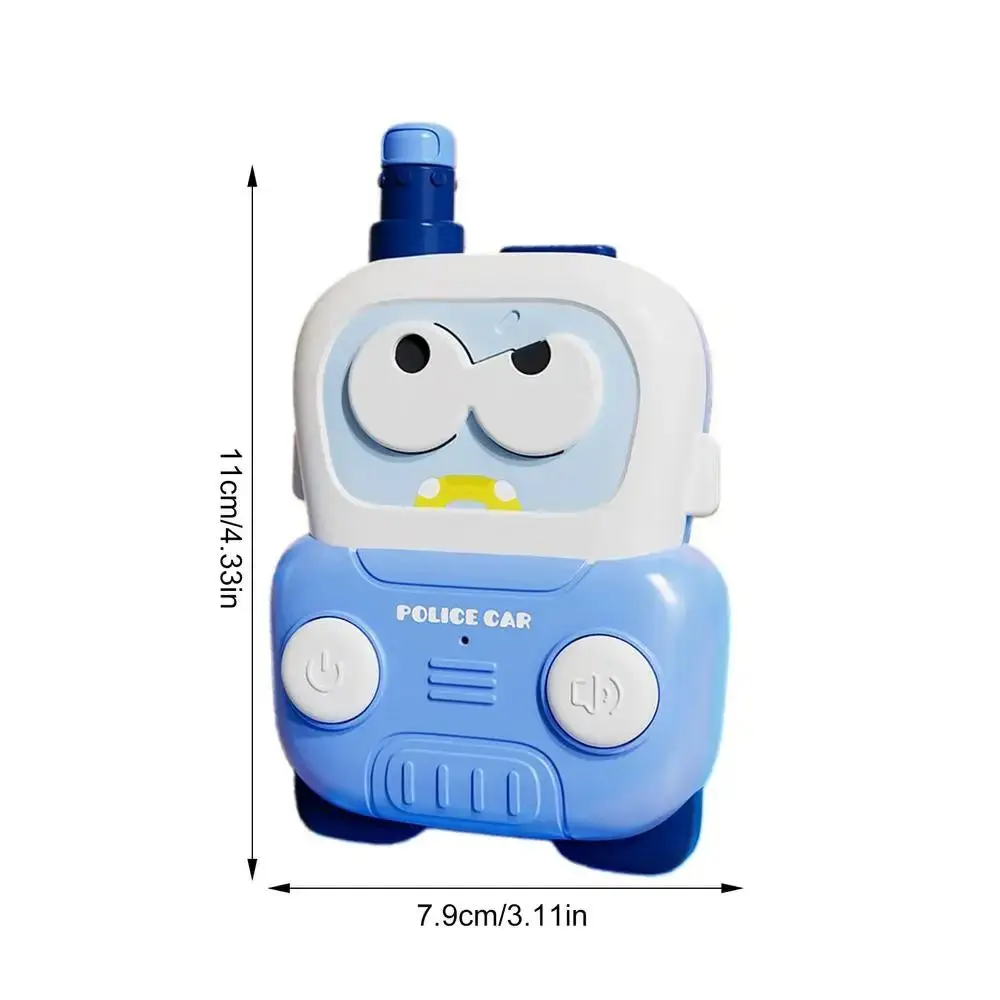 2 pçs banana crianças walkie talkie brinquedos dos desenhos animados transceptor mini handheld walkie talkie estilo do carro criativo