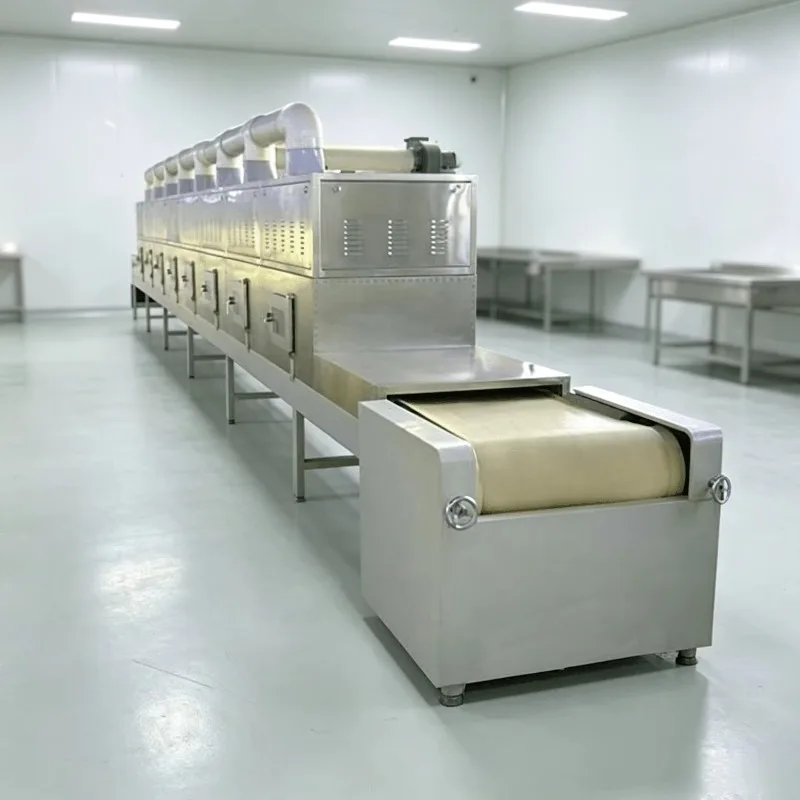 High Quality Industrial Tunnel Microwave Dryer Whole Oregano Powder Seasoning Spice Sterilizer Sterilization Machine Customized