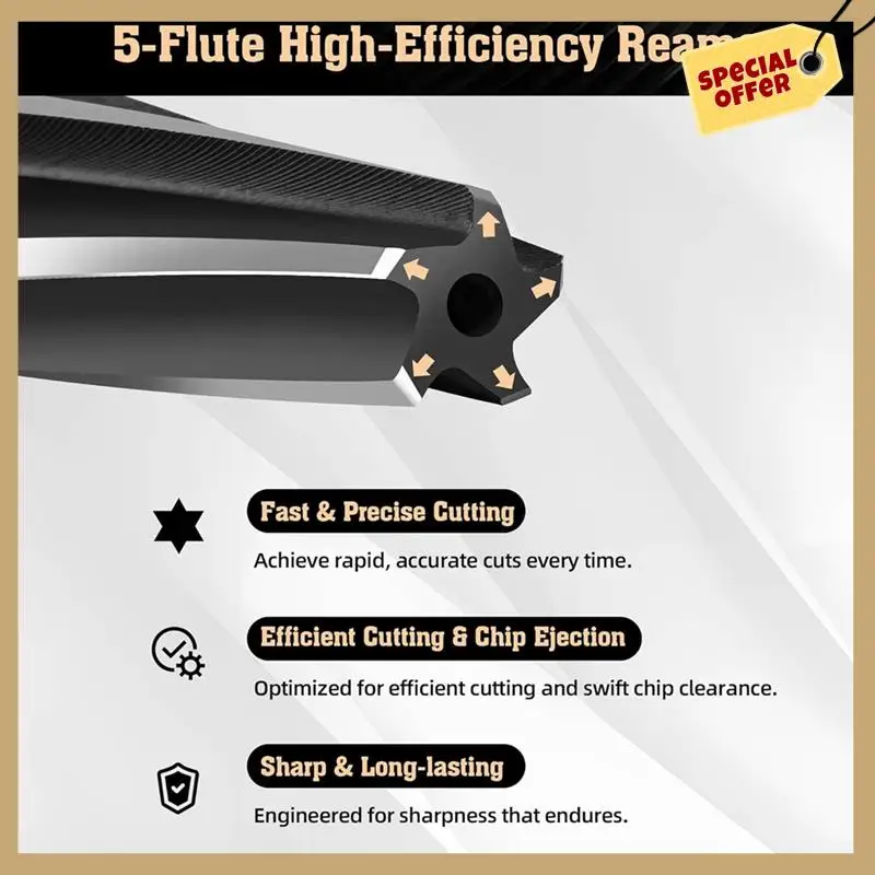 

Classy-7 Degree Ball Joint Tapered Reamer, Tie Rod For 1-1/2In Per Foot Tapered Ball Joint Reamer Parts For Off-Road Vehicle Rep