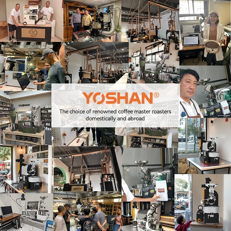 Airo 15kg 110v Yoshan Roasting Machines Ga Probat Sample Machine Home Replacement Coffee Roaster view 4