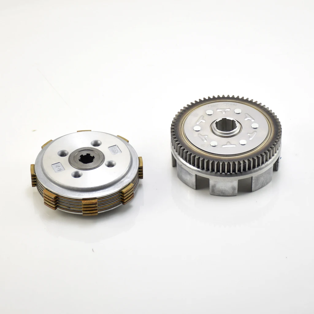 Motorcycle YX160 Horizontal Engine Manual Clutch drum 5 Disc Assembly W160-2 for YINXIANG 150cc 160cc Dirt pit bike Spare Parts