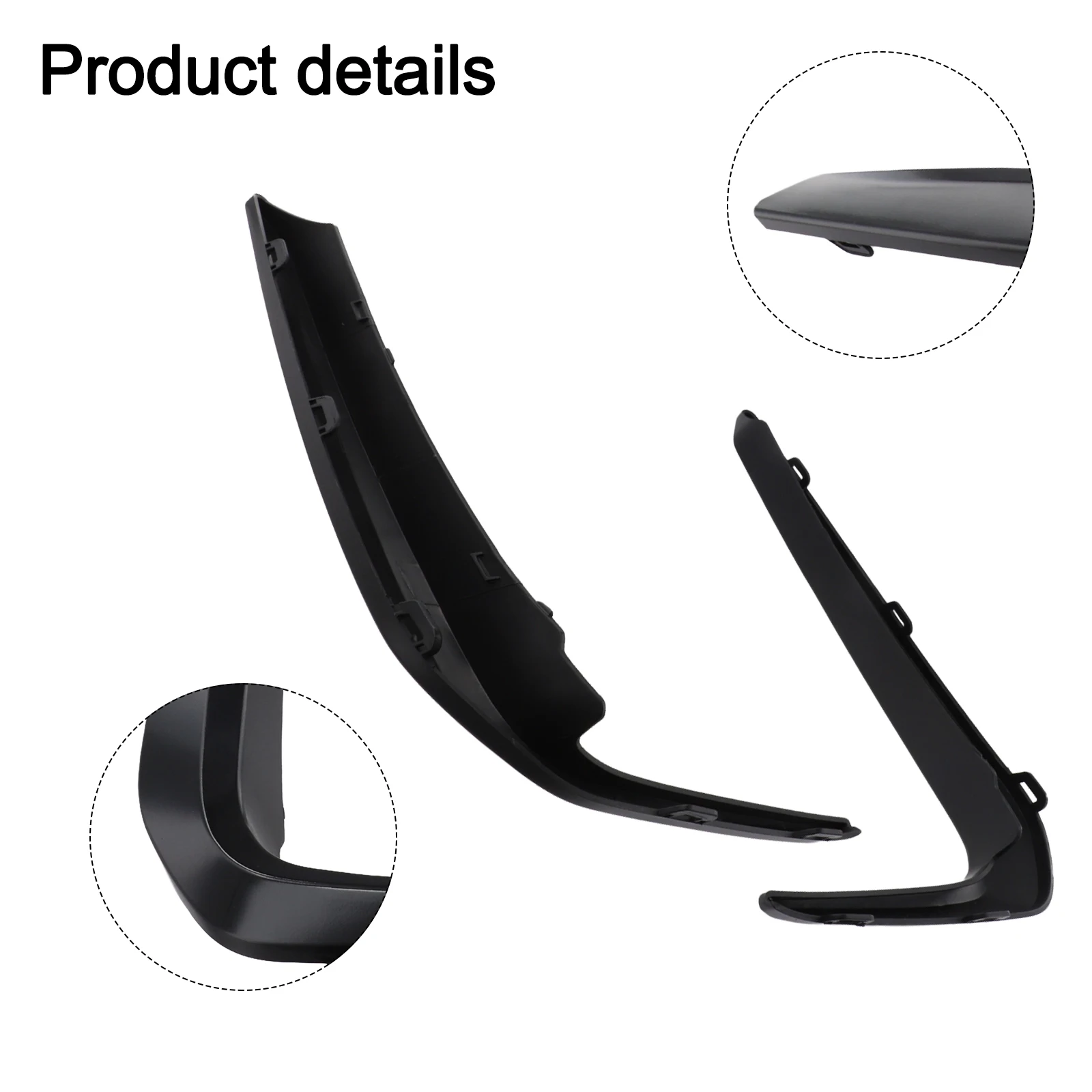 

Car Accessories G30 Fog Light Cover Hard Plastic Material OEM Numbers 51118070541 For BMW G30 For M-Sport Models