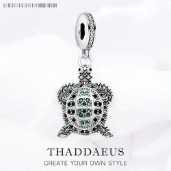 Charm Pendant Green Tortoise,Jewelry For Women Men Spring New Gift 925 Sterling Silver Faithful Companion