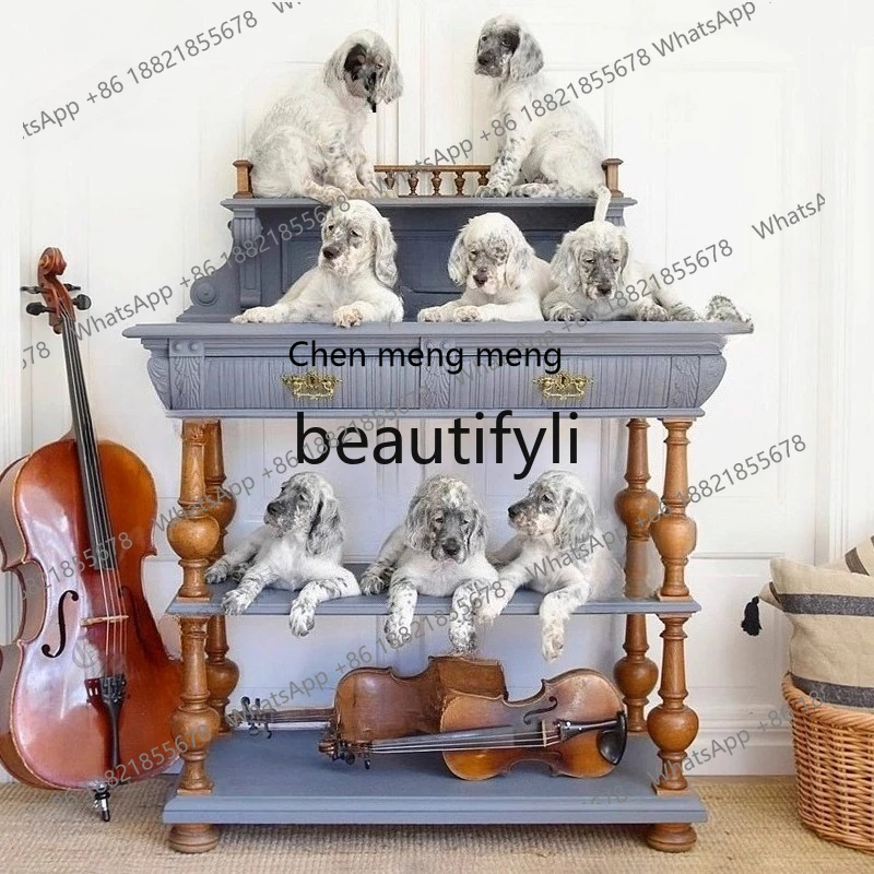 

X Solid wood locker, living room storage, side cabinet