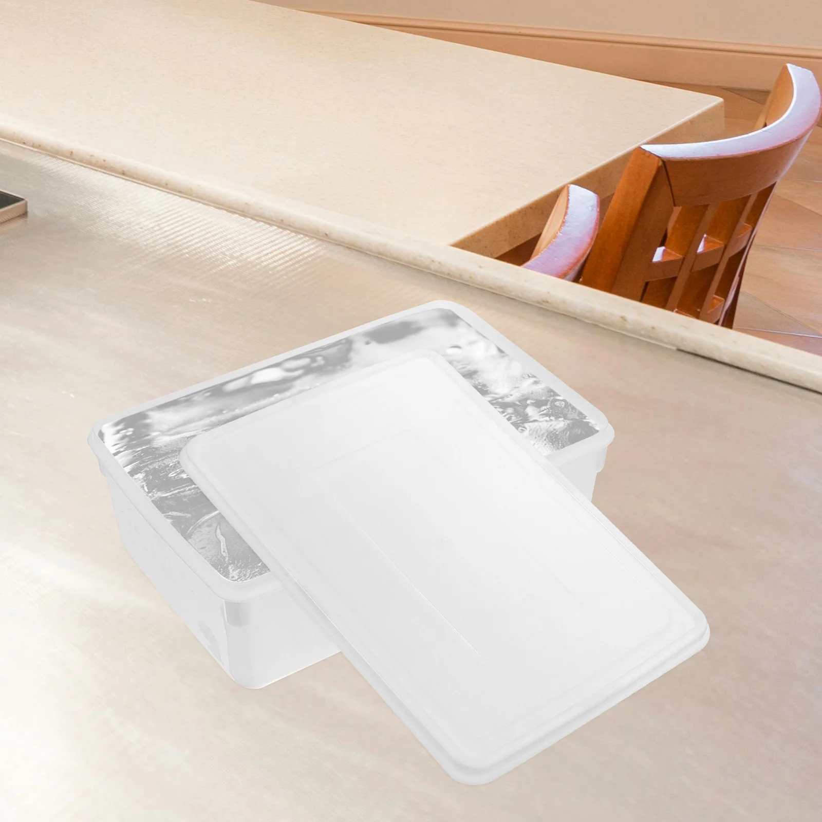

Ice Cube Mold Box Maker Tray Reusable Block Large 5L Plastic Freezer Trays Mold Container For Cold Drinks