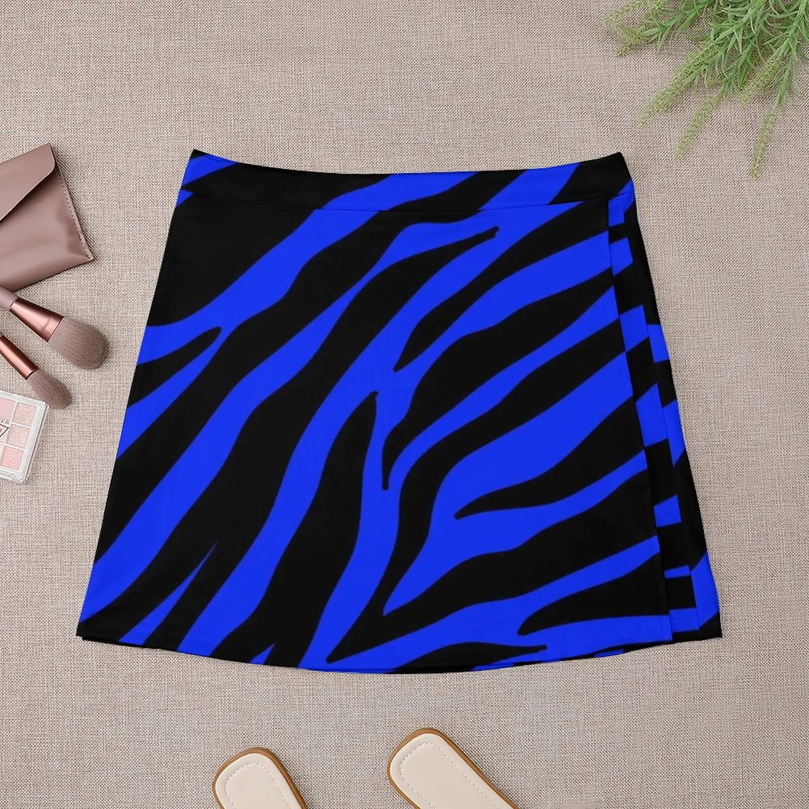blue zebra Mini Skirt Women clothing skirts for womans Mini Skirt