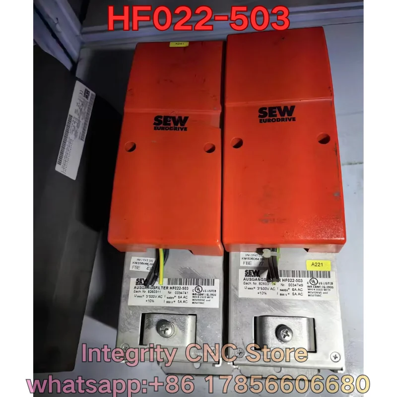 Used HF022-503 Filter; functions normally