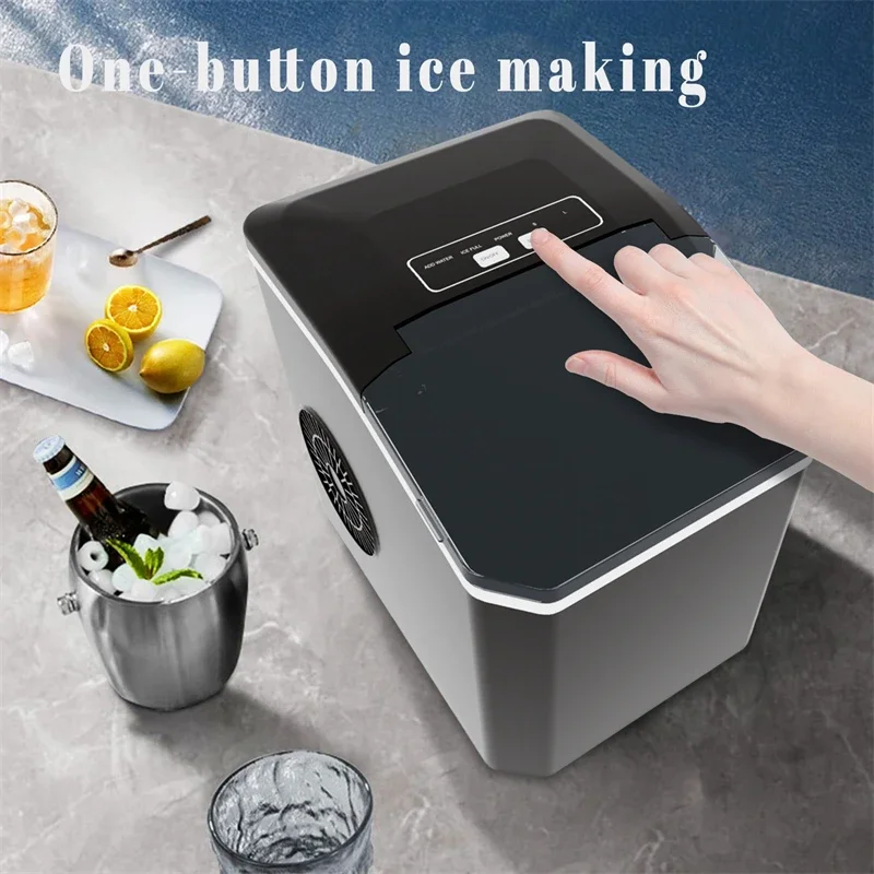 for Bar Home Kitchen Office 6Mins/9 Pcs Portable Maker ice making Machine ice Machine Automatic mini electric  Cube Maker