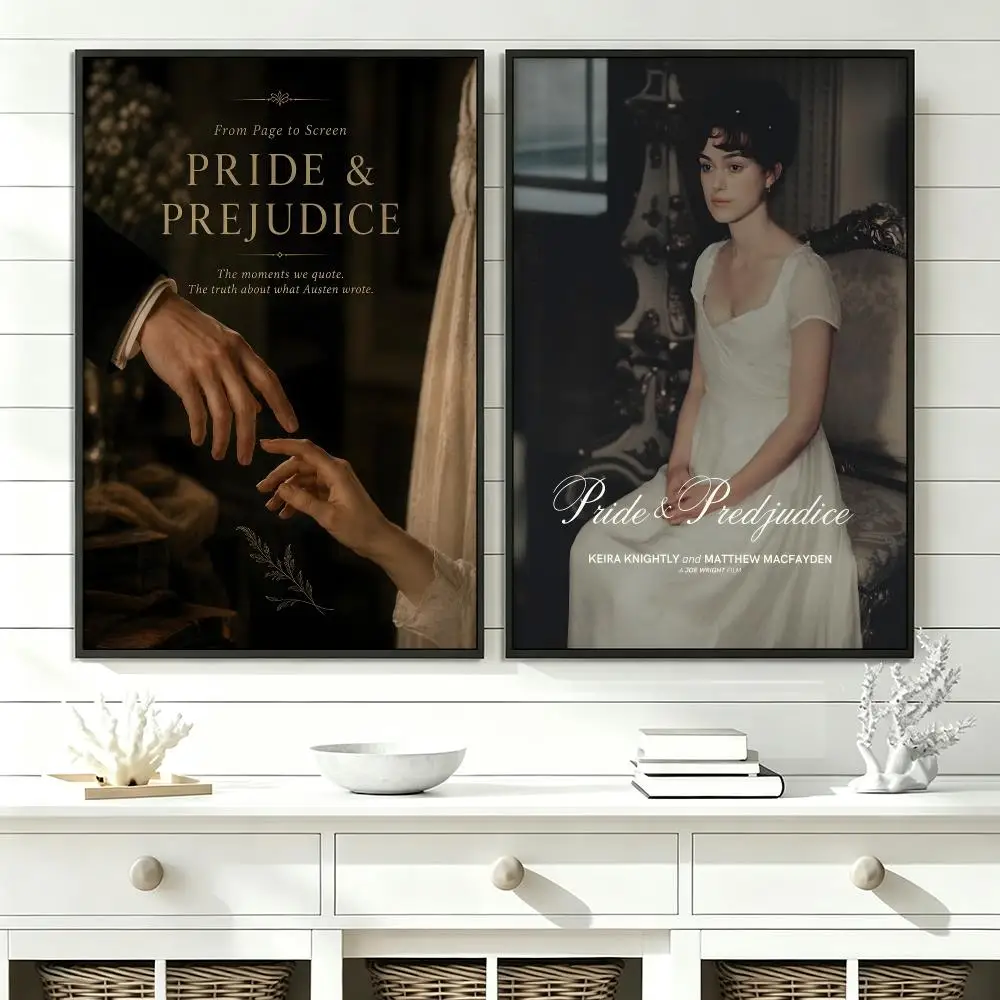 movie Pride & Prejudice Poster Poster HD Trendy SelfAdhesive Wall Art Print For Living Room Bedroom Dorm Office Home Gift