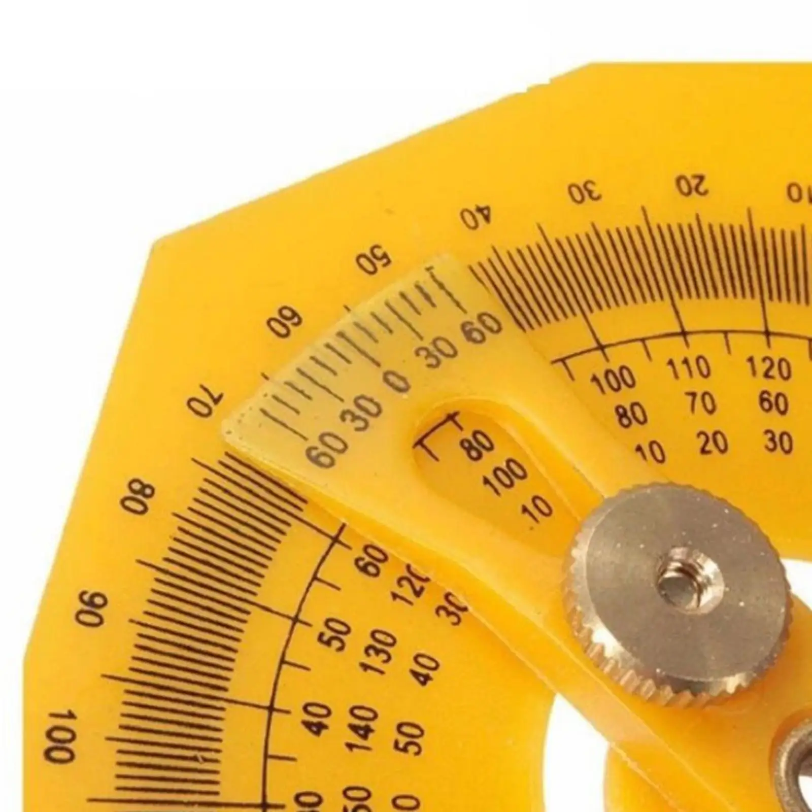 Plastic Angle Protractor Measuring Gauge Arm Ruler Accurate Woodworking Tool for Cabinetmaking Jobs