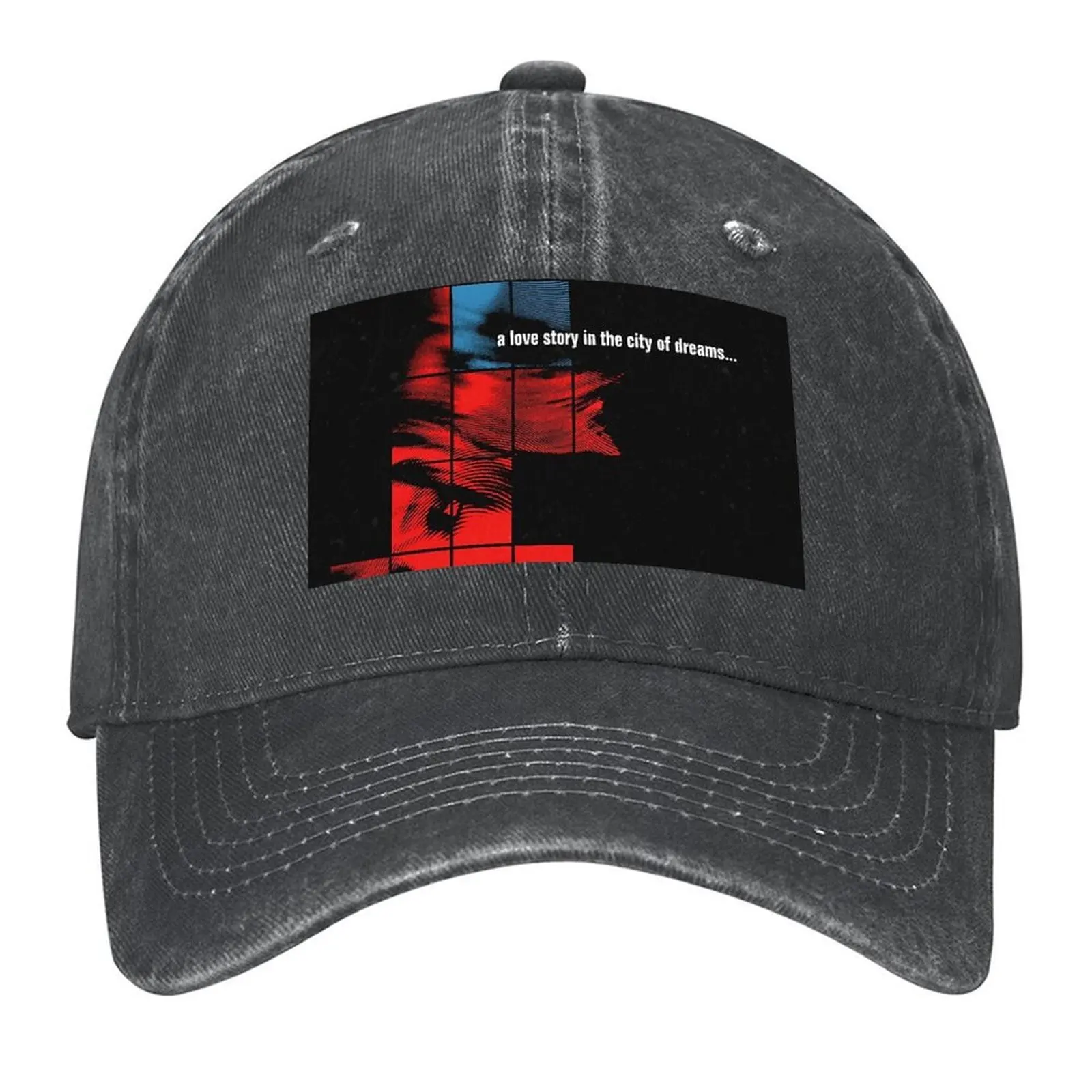 

Mulholland Drive (2001) - Movie poster Baseball Cap hats for men Golf Wear hard hat fishing caps man Hats For Men Women's