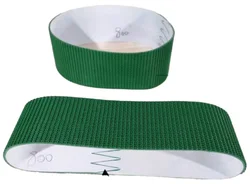 Thickness:5mm Green PVC Hay Cutter Conveyor Belt Circular Lawn Pattern Cutting Silk Kneading Machine Parts