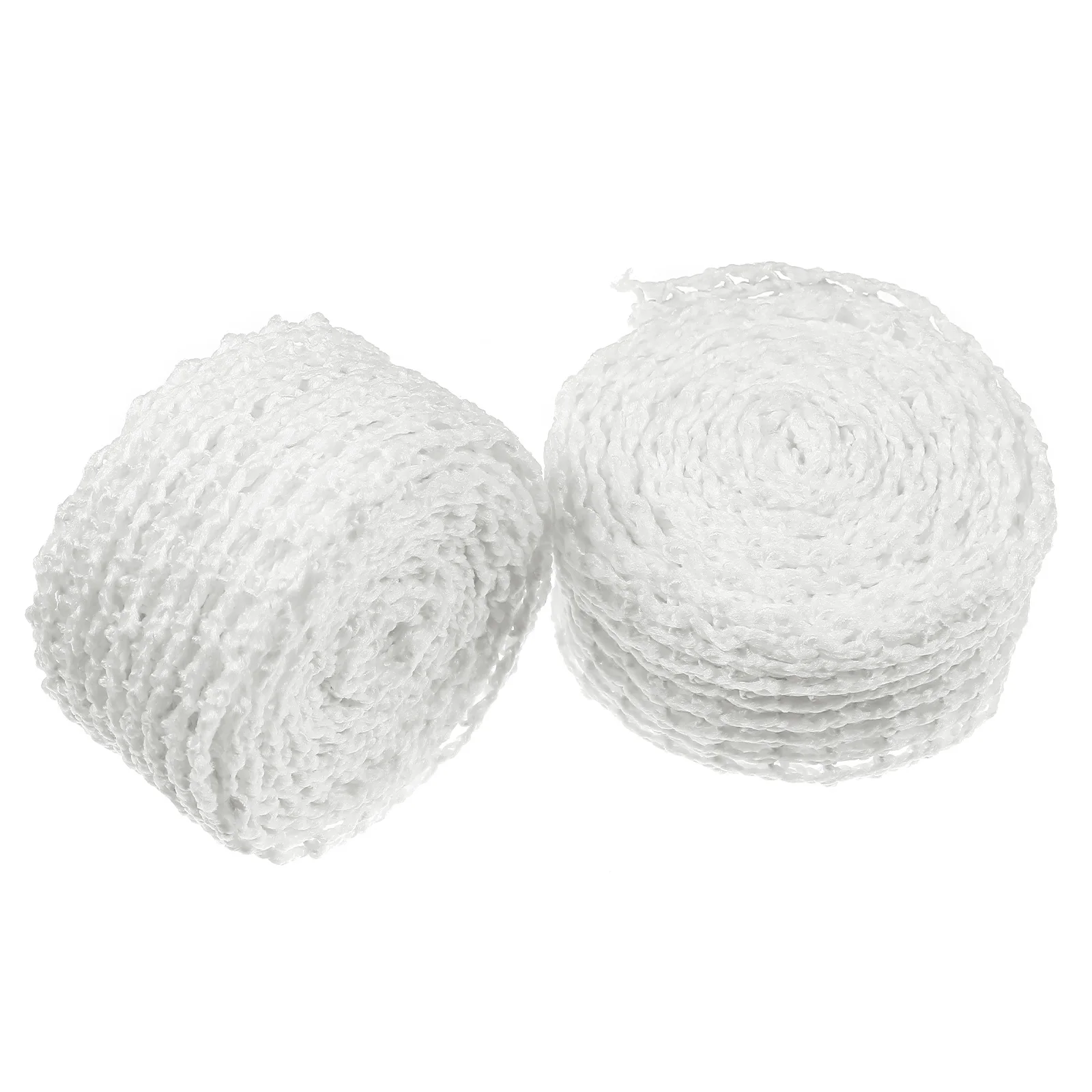 2 Rolls Char Siew Braided Rope Ham Sock Nets Meat Netting Pork Roasting Butchers Twine for Cotton Thread Kitchen