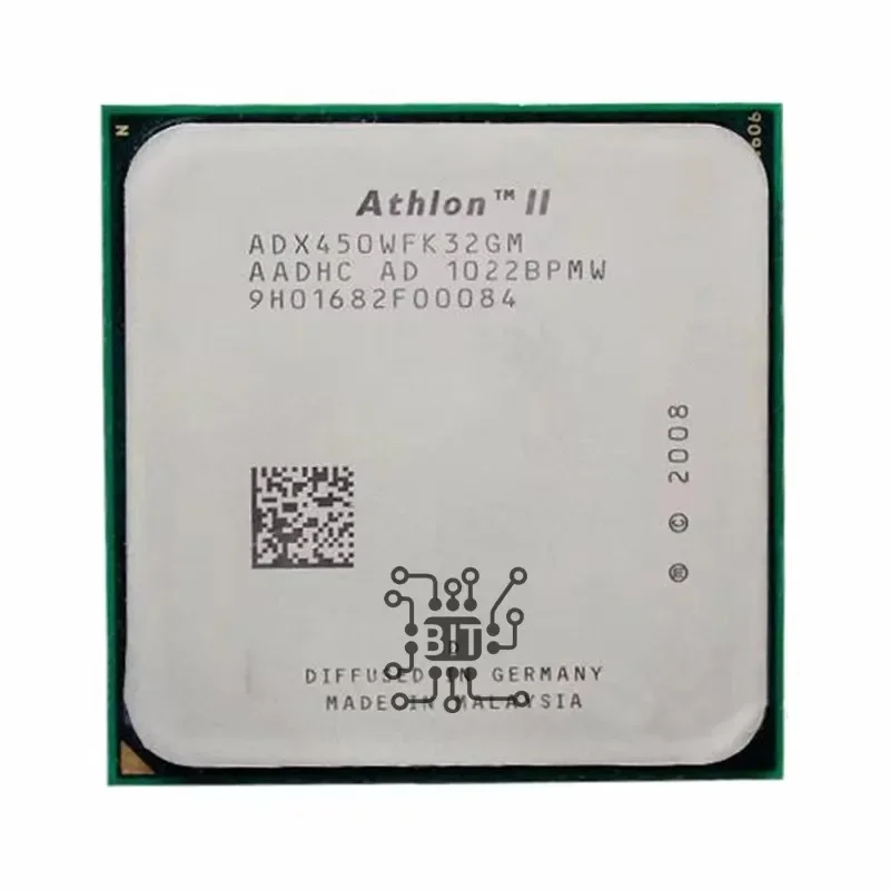 Athlon II X3 450 3.2 GHz Triple-Core CPU Processor ADX450WFK32GM Socket AM3