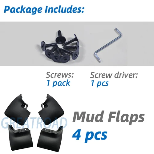 Imagen 2 del producto Guardabarros delantero y trasero para coche, solapa de barro para Nissan pick-up 2x2 2WD Navara Frontier D22 4X4 pick-up 4WD Navara D22 1996 -2004