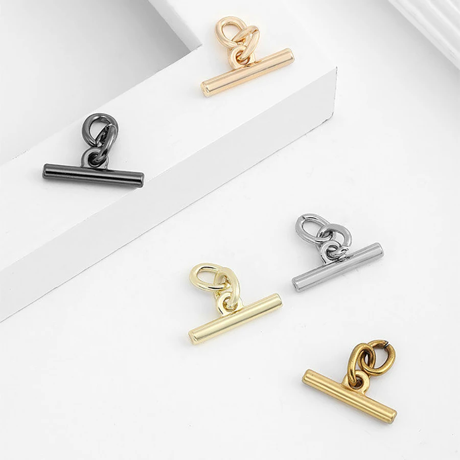 2 Pcs Metal OT Bag Chain Transformation Accessories Buckle Handbag Wallet Crossbody Chains Modification DIY Bag Strap