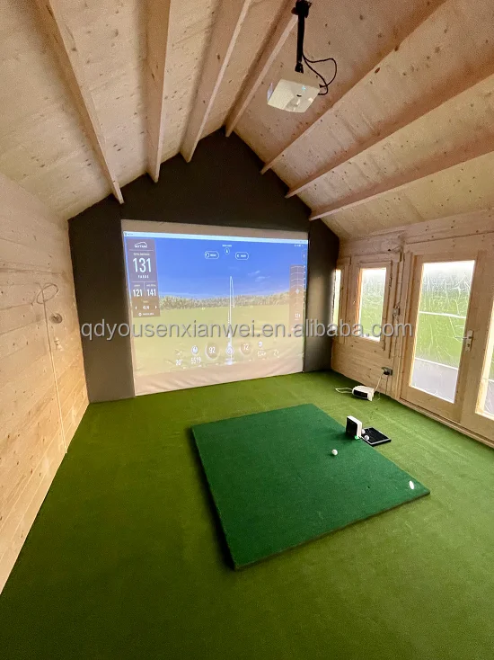 Driving Range Heavy a Rubber Base Swing Impact Golf Hitting Mat