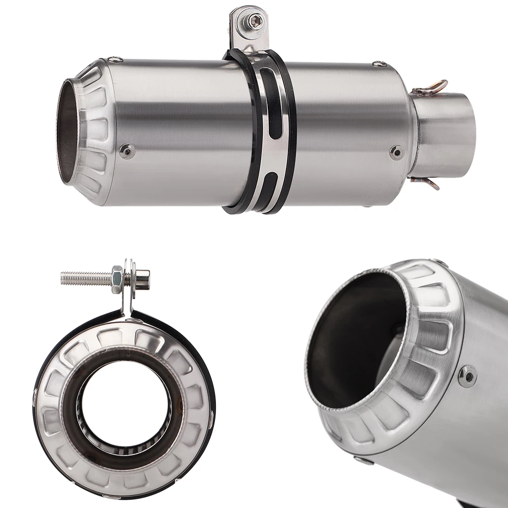 

51 мм глушитель выхлопной системы мотоцикла, гоночный глушитель, глушитель GP-проект, универсальная выхлопная труба Z900 CBR650 Z400 R3 R25