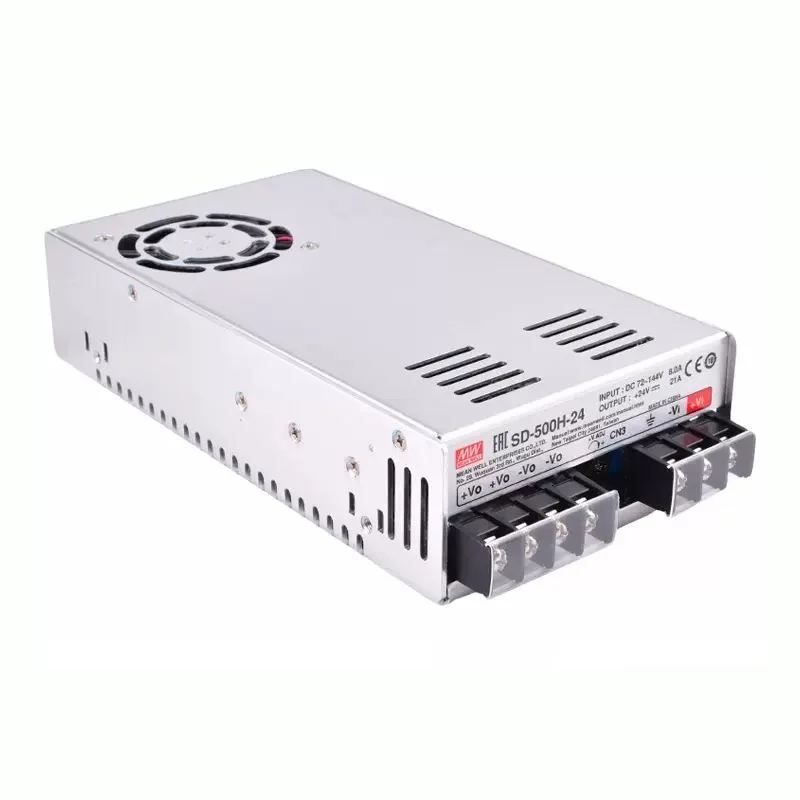 MEAN WELL SD-500H DC to DC 72V to 144V 500W Switching power to 12V 24V 48V