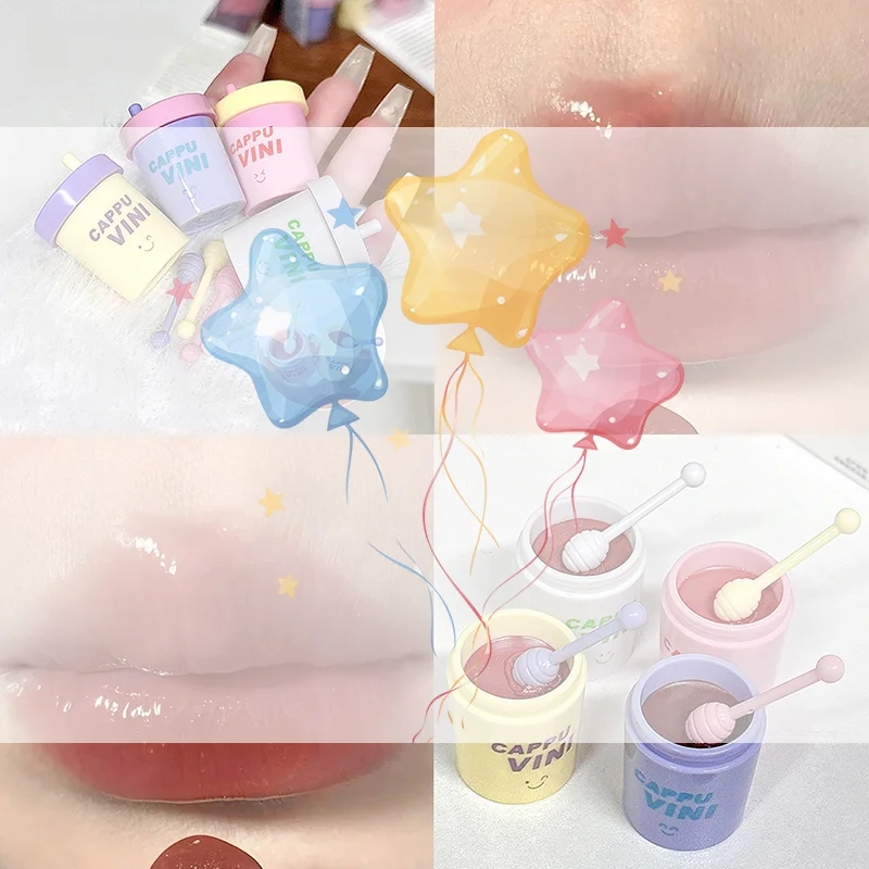 1/3 قطعة الحليب الصغير اللطيف يمكن أن يشكل ملمع الشفاه ترطيب مرآة المياه ملمع الشفاه مثير أحمر الشفاه تينت بلسم الشفاه ماكياج مستحضرات التجميل #1